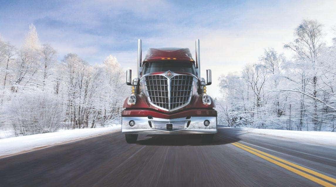 Winter Truck Driving Tips International Used Truck Center