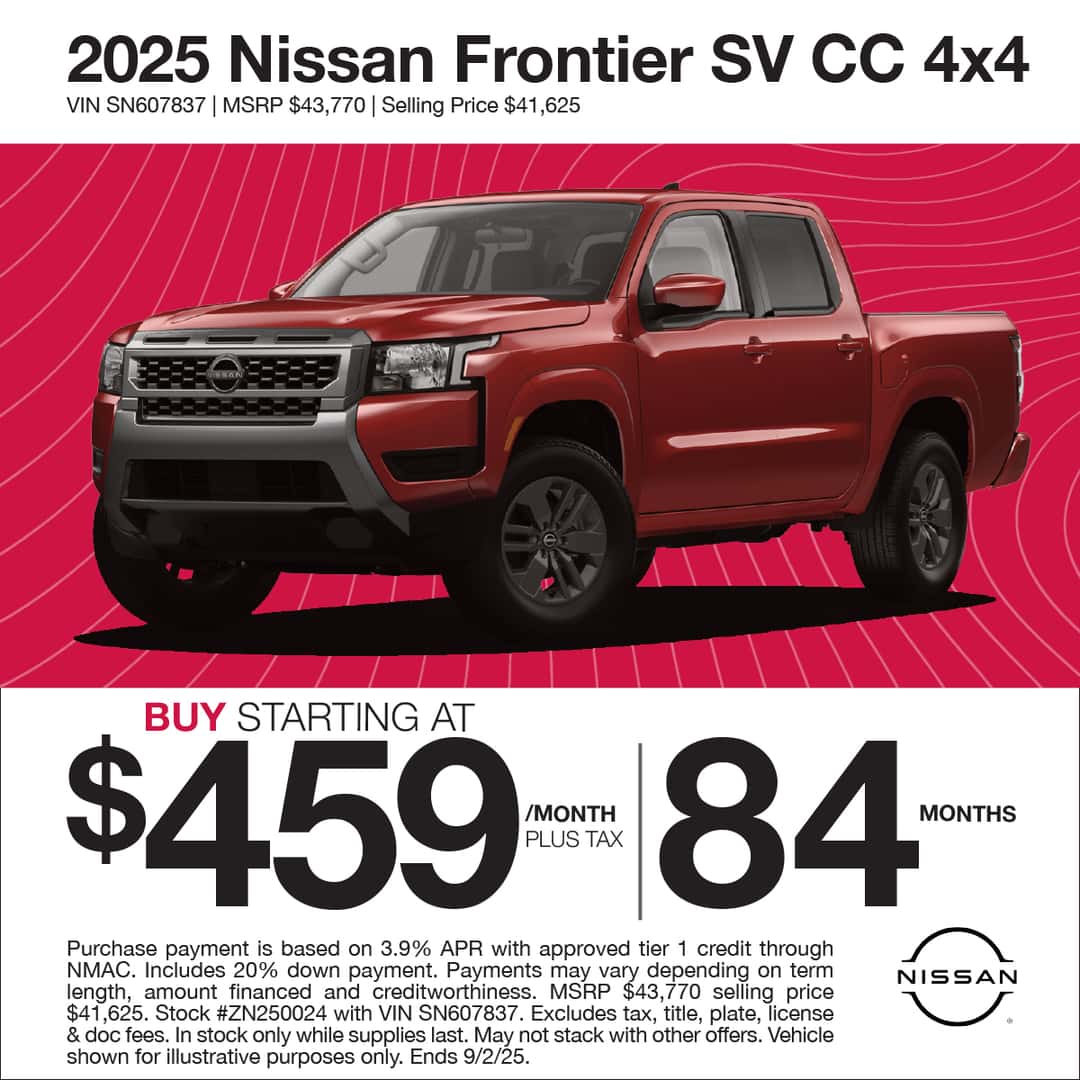 Nissan Monthly Specials