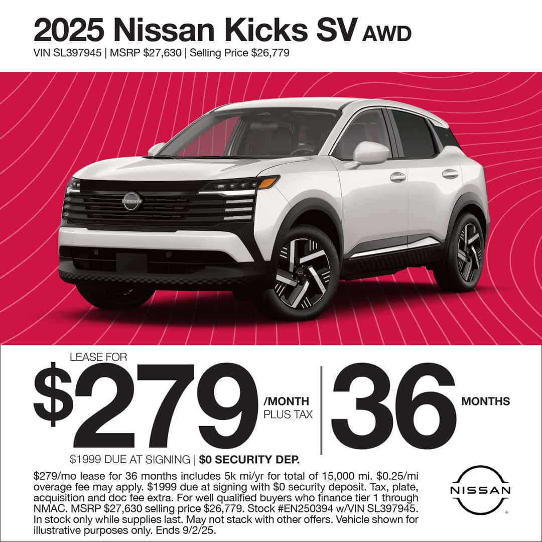 Nissan Monthly Specials