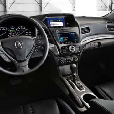 2019 Acura ILX in ebony interior