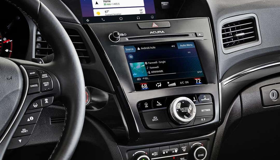 multi-use display in 2019 Acura ILX