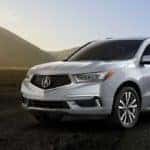2020 Acura MDX in silver