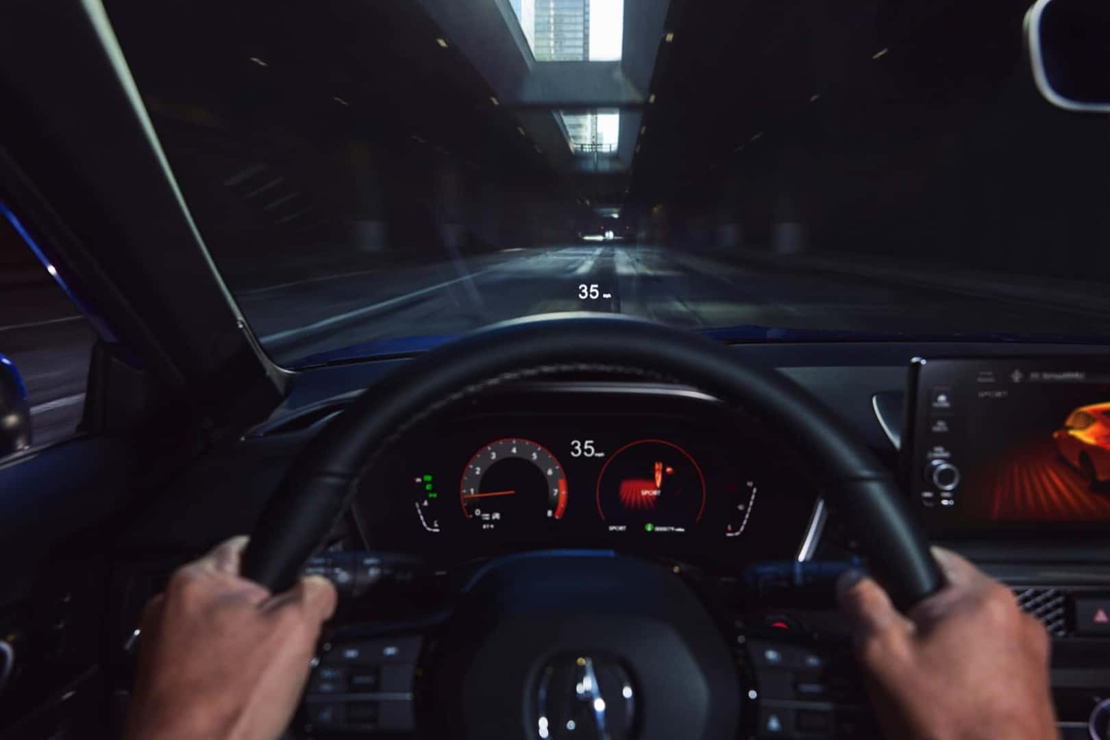 Inside the Acura Integra