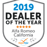 2019 DealerRater Alfa Romeo Dealer of the Year