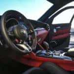 inside of an alfa romeo