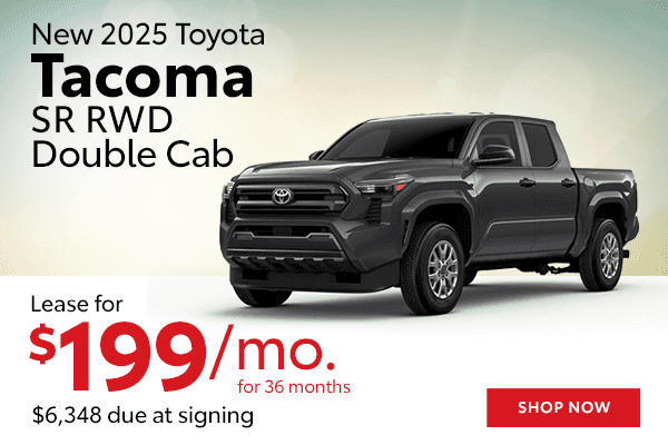 New 2025 Toyota Tacoma SR RWD Double Cab