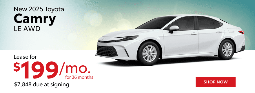 New 2025 Toyota Camry LE AWD