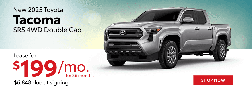 New 2025 Toyota Tacoma SR5 4WD Double Cab