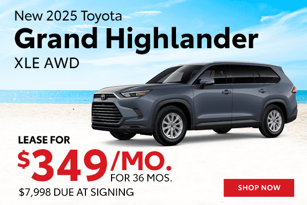 New 2025 Toyota Grand Highlander LE