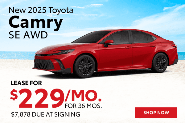 New 2025 Toyota Camry SE AWD
