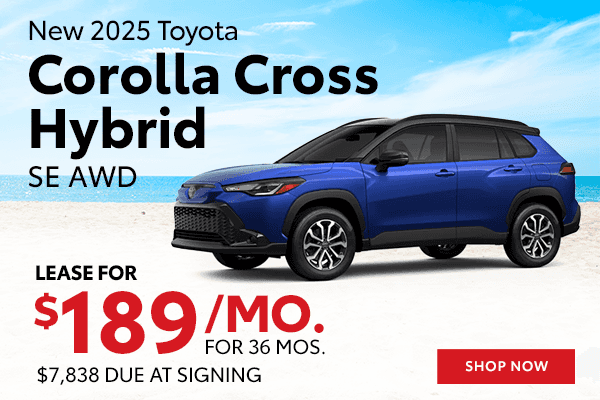 New 2025 Toyota Corolla Cross Hybrid SE AWD