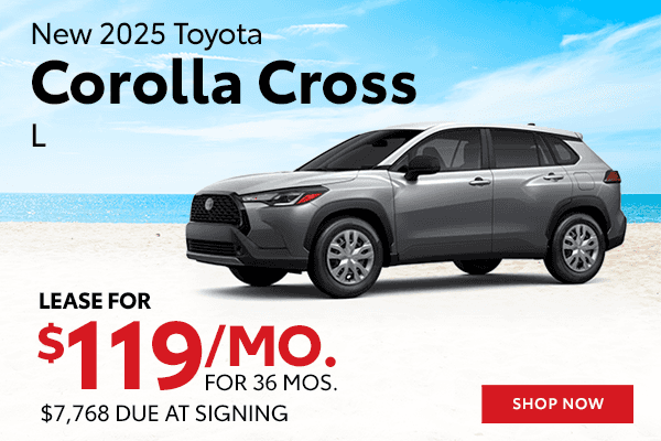 New 2025 Toyota Corolla Cross L
