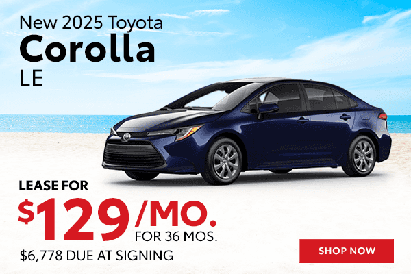 New 2025 Toyota Corolla LE