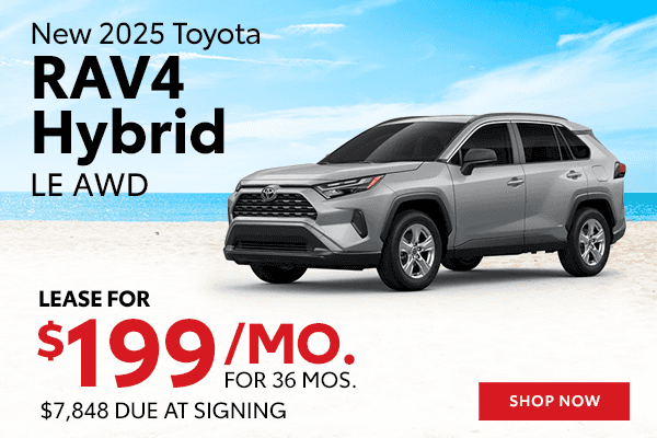 New 2025 Toyota RAV4 Hybrid LE AWD