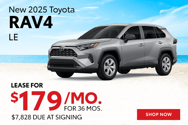 New 2025 Toyota RAV4 LE AWD