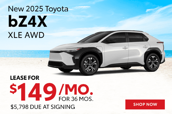 New 2025 Toyota bZ4X XLE AWD