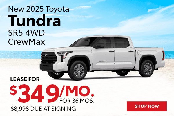 New 2025 Toyota Tundra SR5 4WD CrewMax