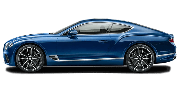 New Bentley Continental GT Blue Showroom