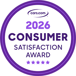 2026 cars.com Consumer Satisfaction Award for BMW MINI of Freeport, reflecting positive customer reviews and trust in our dealership services.