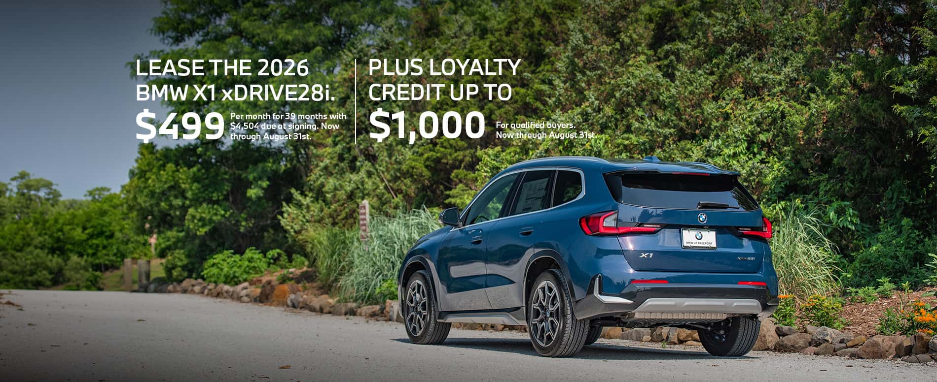 X1 Lease Offer