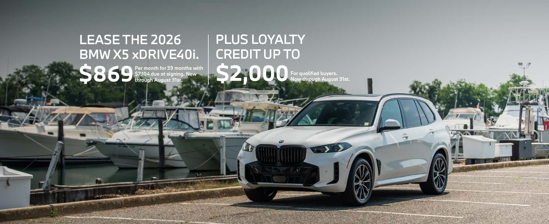 X5 Lease Offer