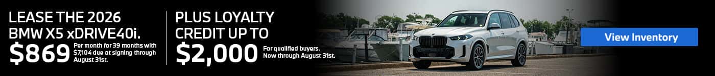 X5 Lease Offer