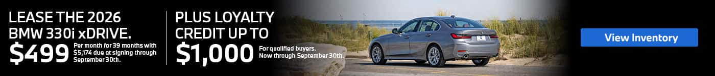 3 Series Lease Offer