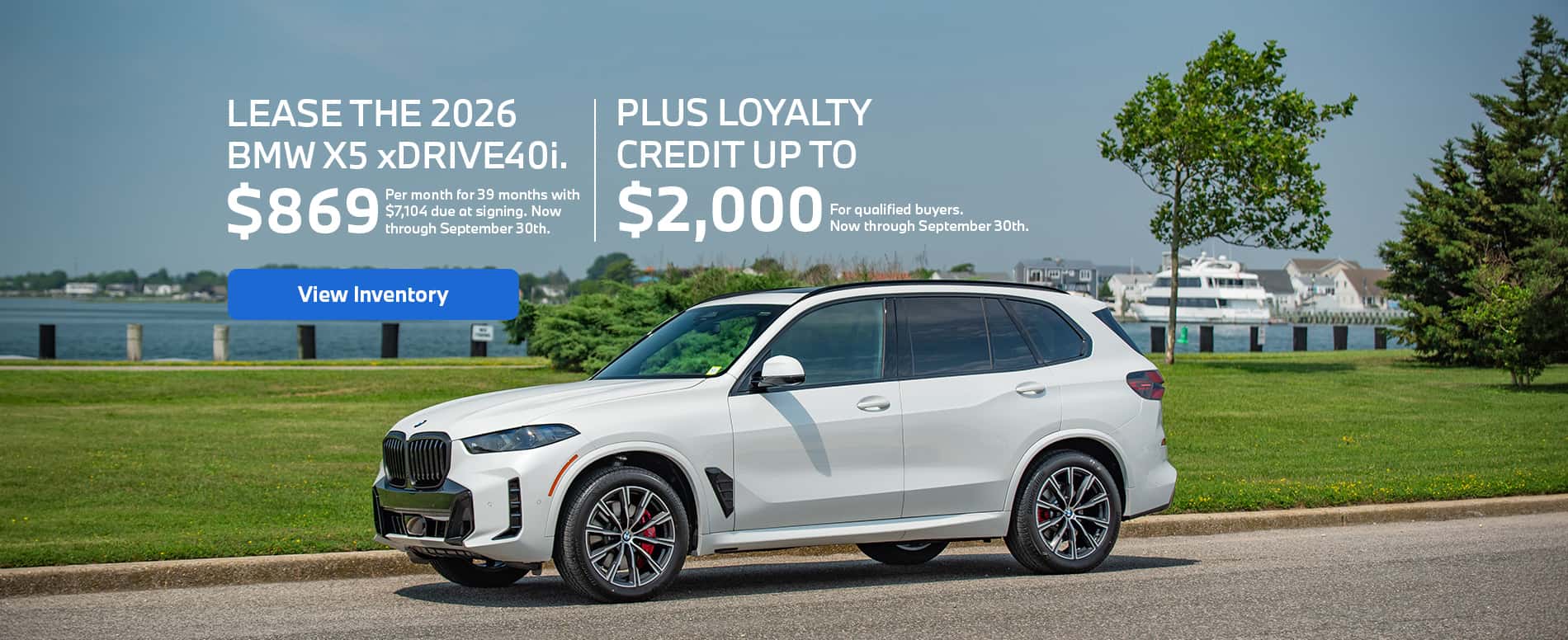 X5 Lease Offer
