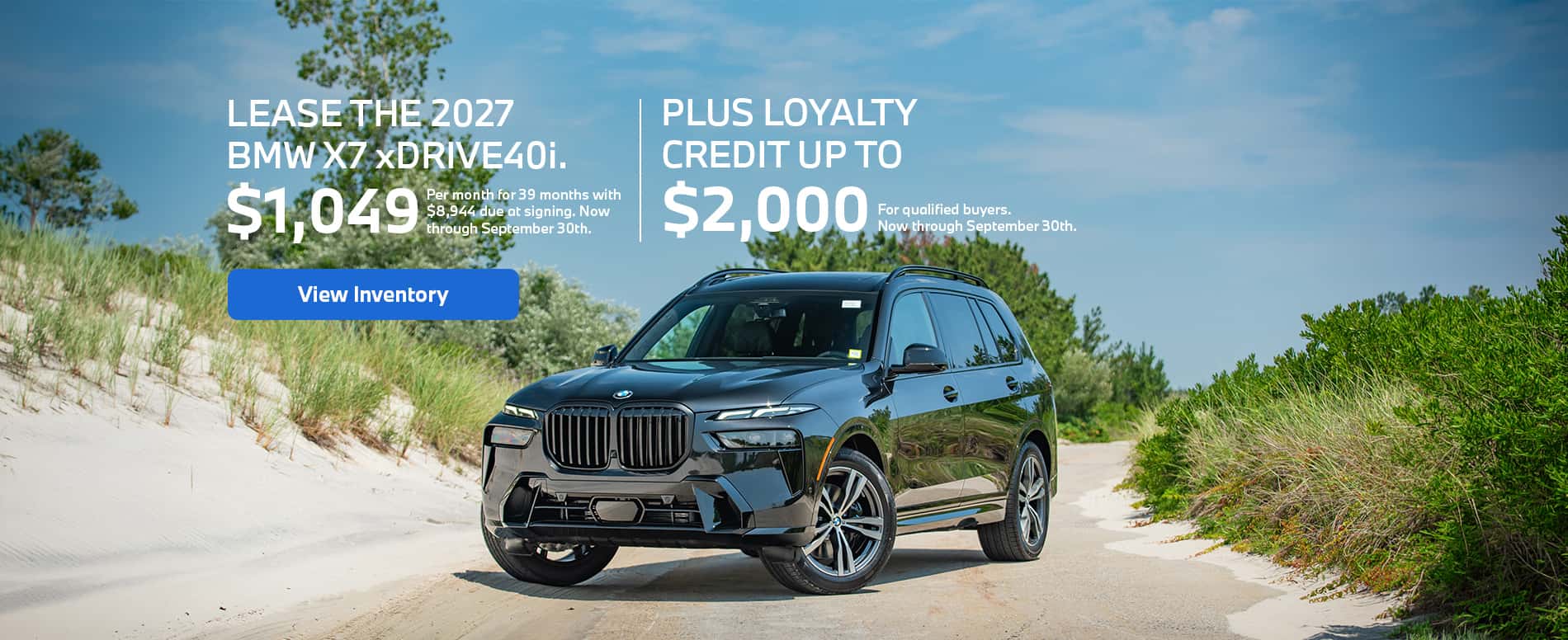 X7 Lease Offer
