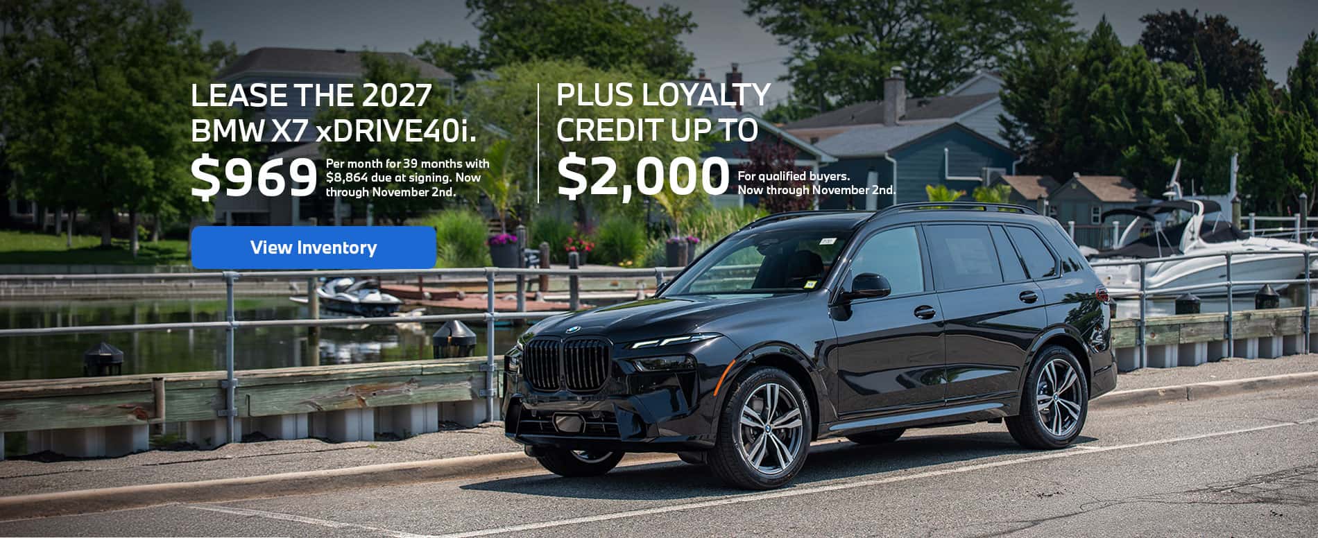 X7 Lease Offer