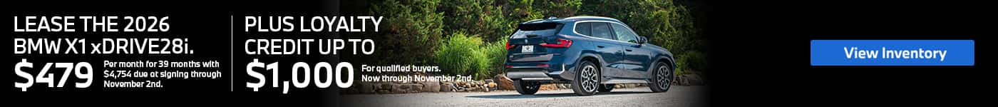 X1 Lease Offer
