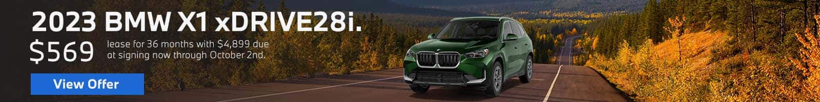 IF BMW X1 xDRIVE28 Banner