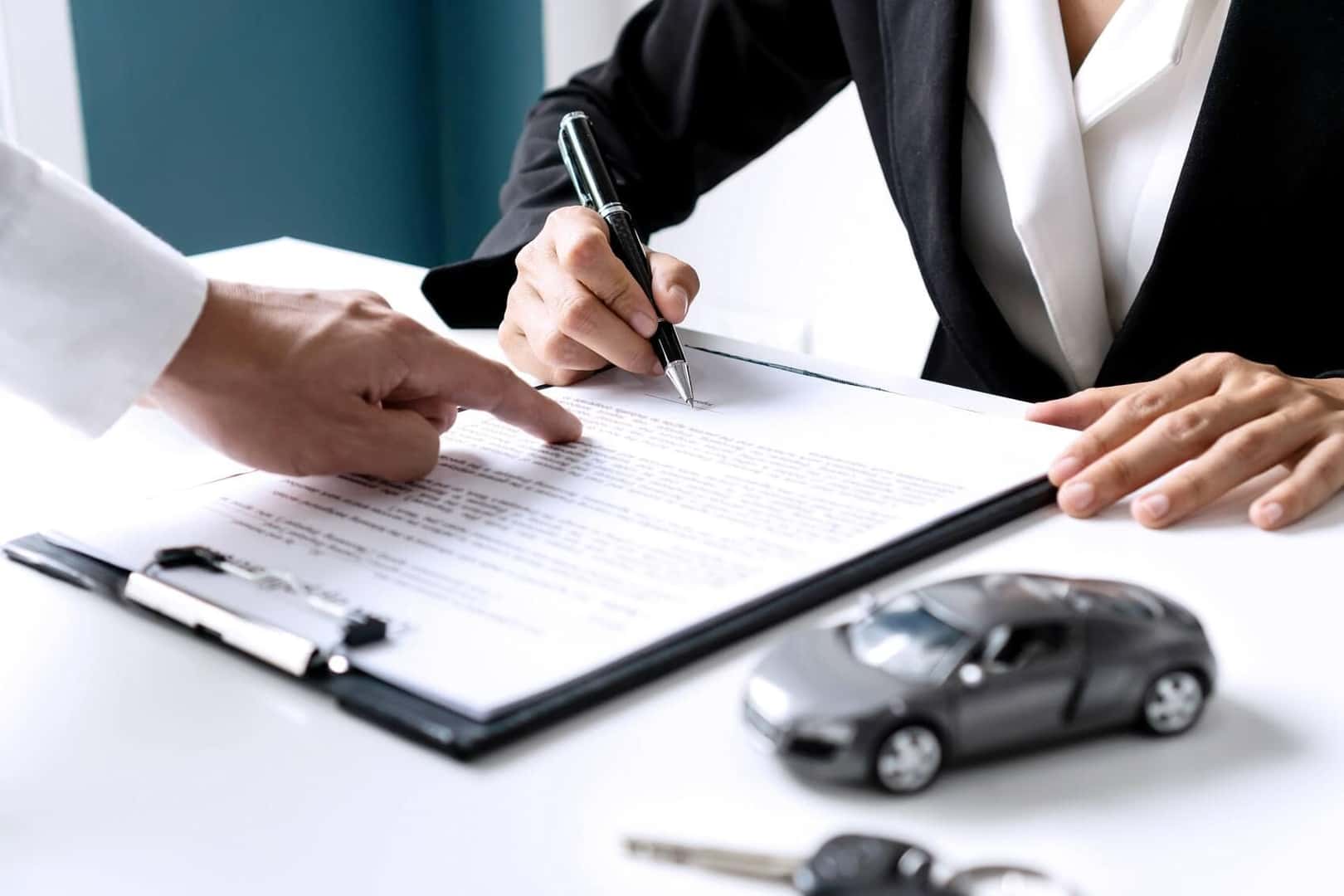 finance signing