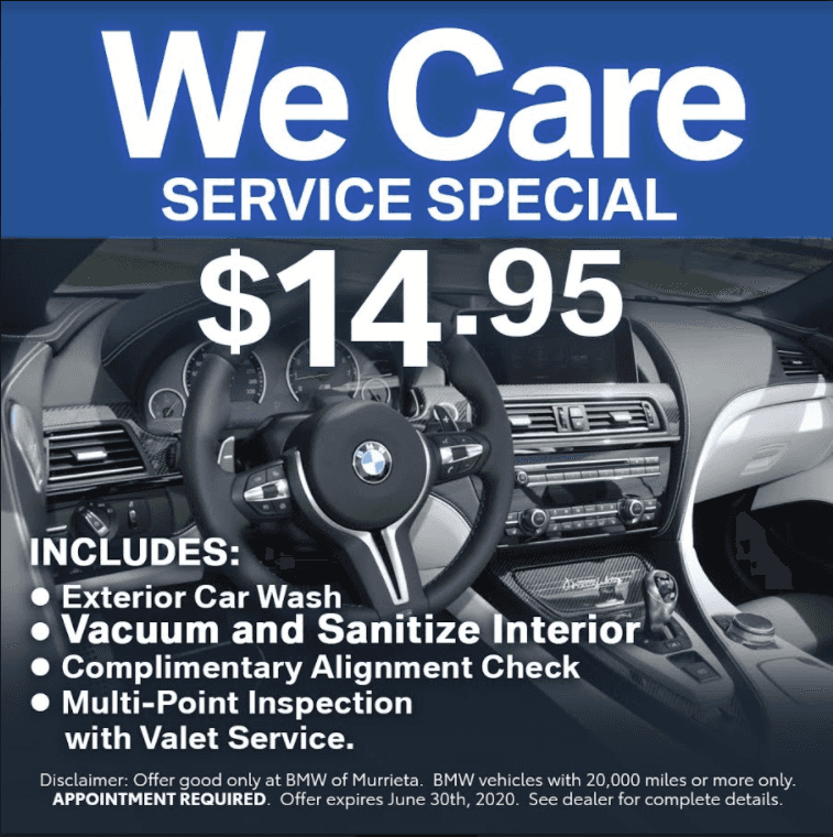 we care service special $14.95