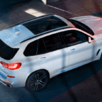 2020 bmw x5 white exterior shot