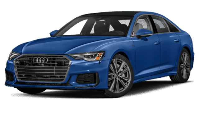2020 audi a6 blue exterior