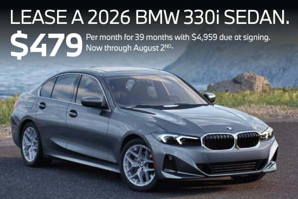 2026 BMW 330i Sedan.