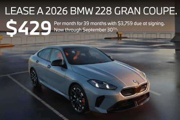 2026 BMW 228 Gran Coupe.