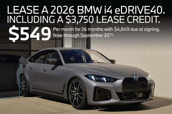 2026 BMW i4 eDrive40.