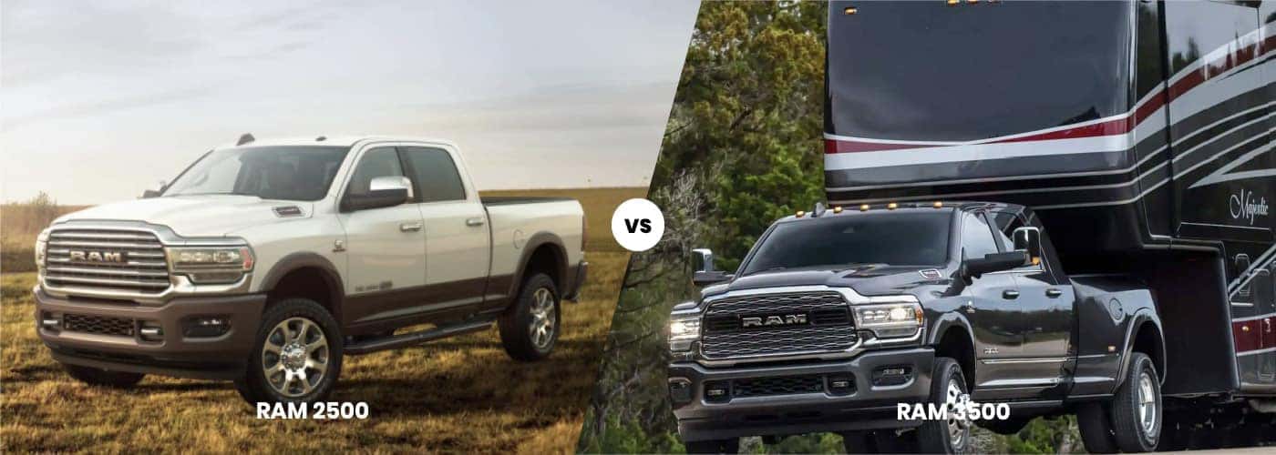 2021 RAM 2500 vs. 3500 HD Truck Comparison and Specifications