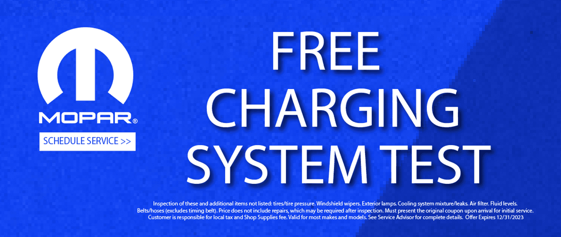 FREE CHARGING SYSTEM TEST