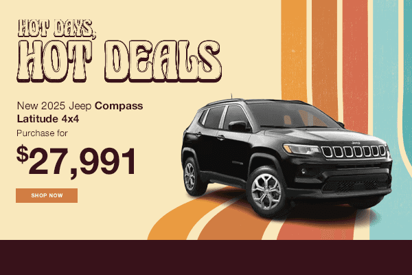 New 2025 Jeep Compass Latitude 4x4