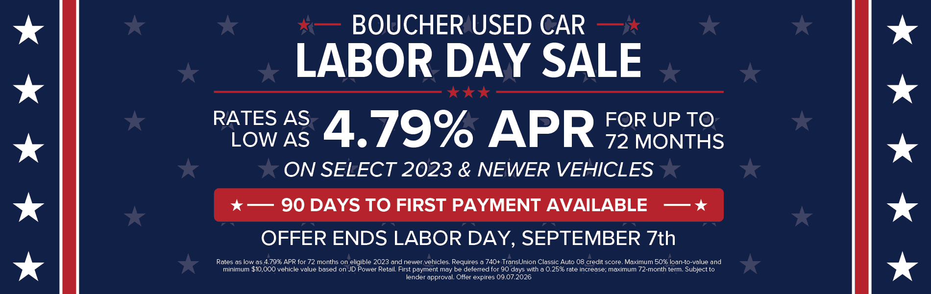 Labor Day Sale