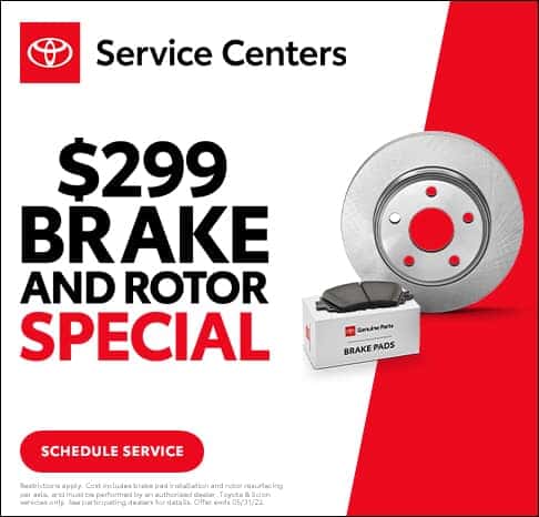 $299 brake and rotor special