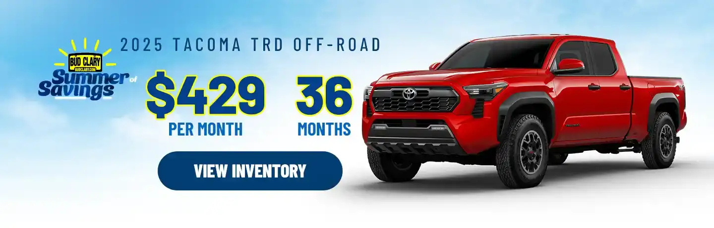 Bud-Clary_Toyota_Summer-Savings_1440x461_Tac-TRD