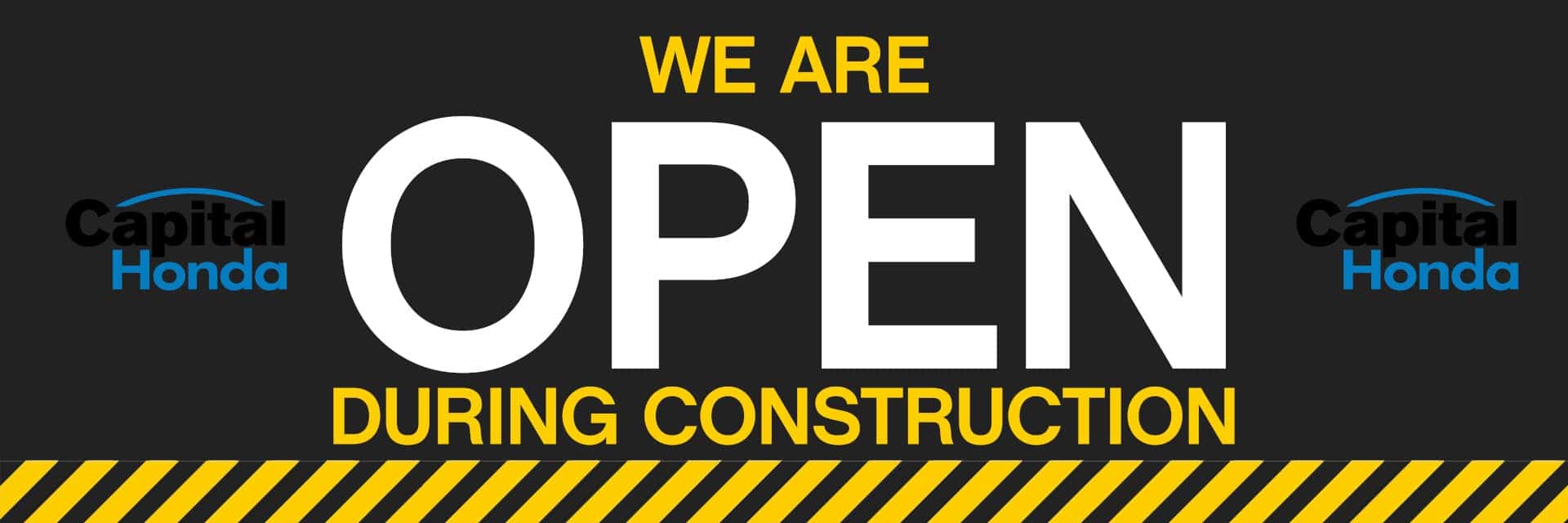 Open During Construction