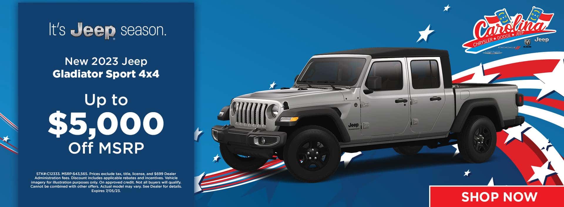 Carolina Chrysler Dodge Jeep Ram CDJR Dealer in Elizabeth City, NC