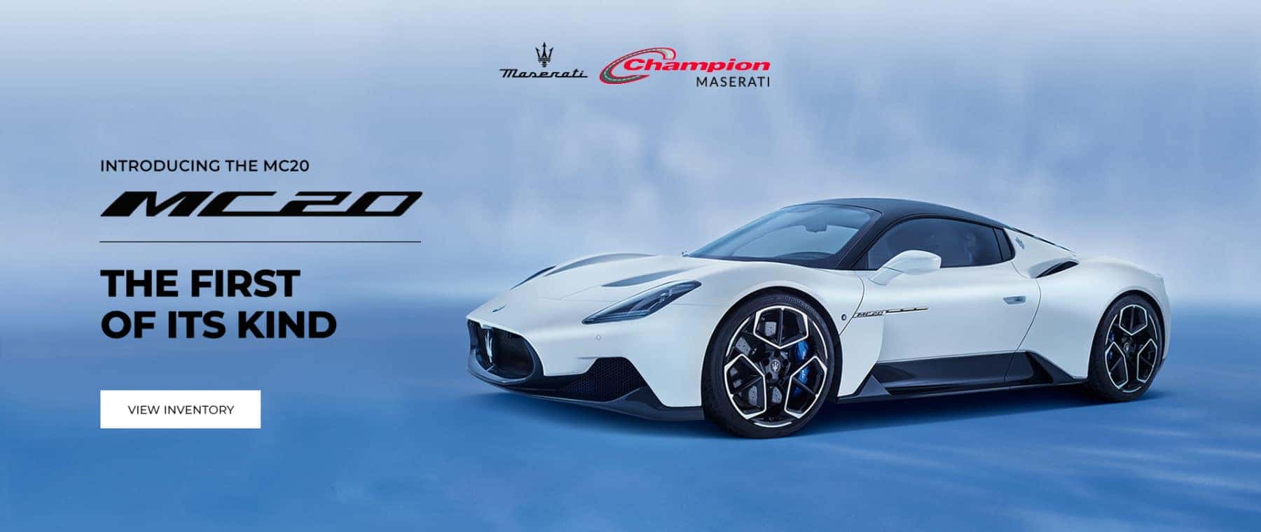 MC 20 FIRST OF ITS KIND