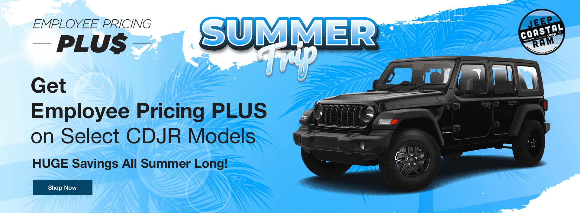Get Employee Pricing PLUS on Select CDJR Models