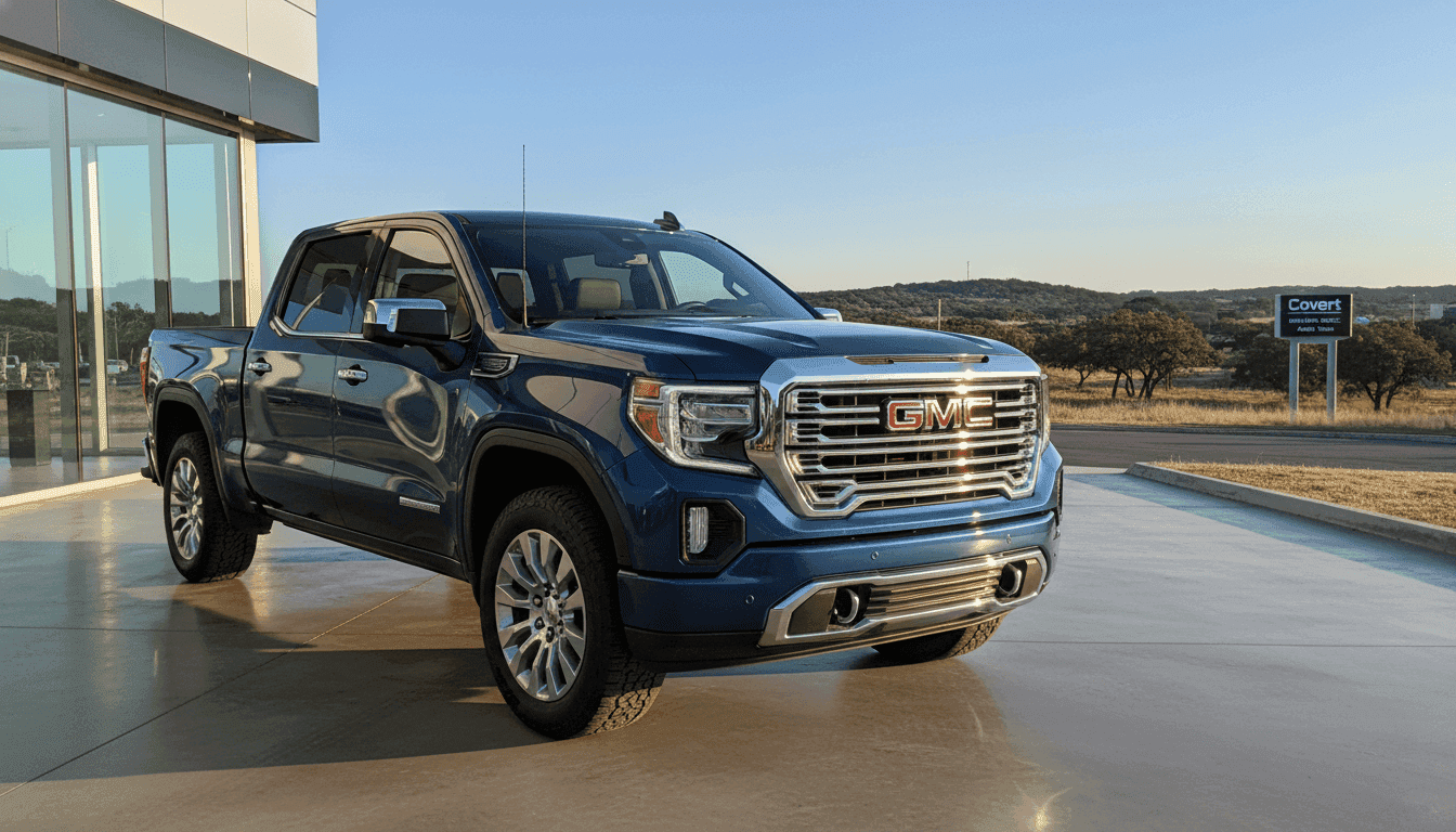 2027 gmc sierra arrival in austin at covert